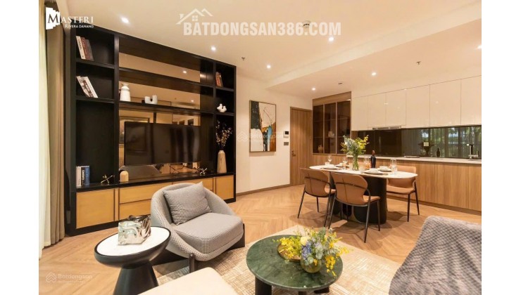 Masteri Đà Nẵng, độc quyền căn 2PN view pháo hoa toà A trục 12 tầng 10, giá công khai 6 tỷ 7